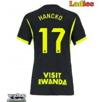 Atletico Madrid David Hancko #17 Replica Away Shirt Ladies 2026-27 Short Sleeve